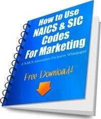 How to use NAICS and SIC for Marketing-free download.