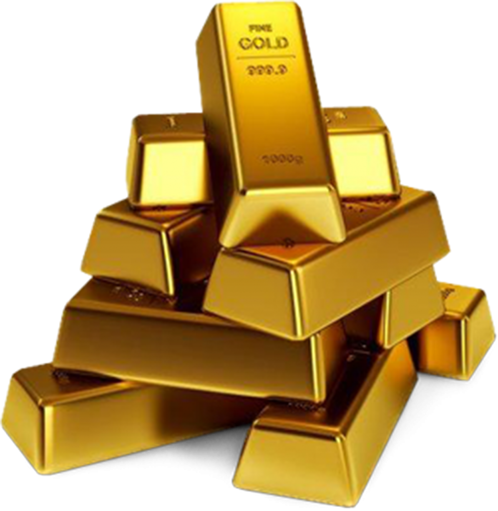 kisspng-gold-bar-stock-photography-gold-as-an-investment-p-miners-reject-govts-below-market-prices-proposa-5bffd8c575a8f1.7070326815434938294819 A stack of gold bars with the words "FINE GOLD 999.9" engraved on them.