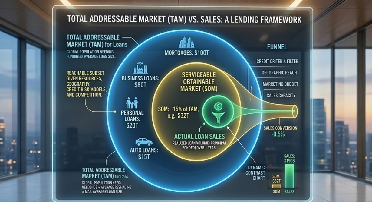 Market analysis for loan sales